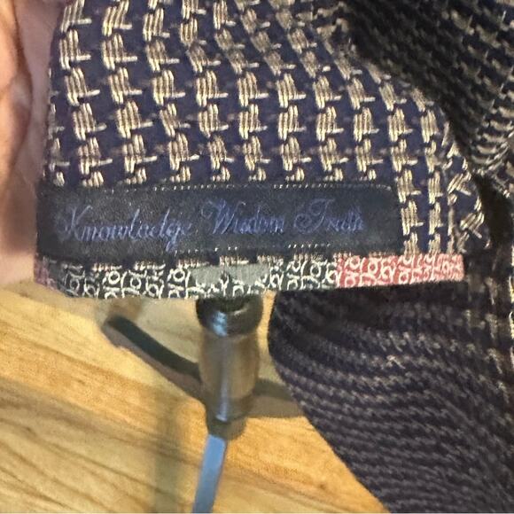 Robert Graham Modern Americana Blue Tailored Fit Button Down Shirt - Picture 4 of 11